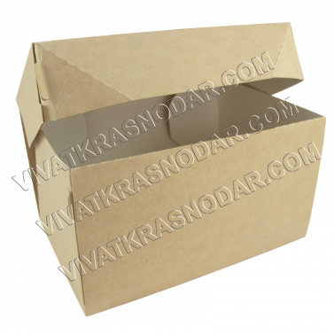 Коробка крафт 15*10*8,5см "ECO CAKE" арт.01674