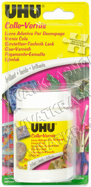 Клей-лак "UHU" для бумаги и ткани 150мл арт.47375