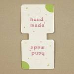 Бирка для украшений "Hand made" 3,5*4см арт.SF-7700
