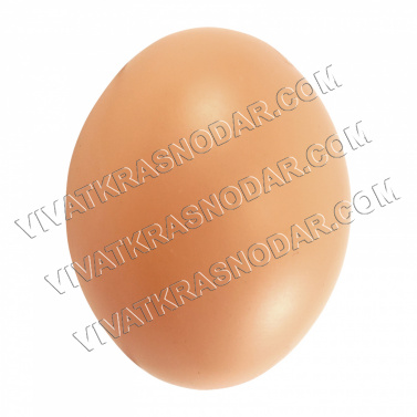 Заготовка пластик "Яйцо" 5,5*4см арт.SF-5050 натуральный (12шт)