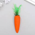 "Морковь" пенопласт 8*1,3см арт.5352730 оранжевый