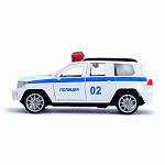 Машина пластик "Полиция" инерционная 18*7*8,5см арт.1595258 (двери открываются)
