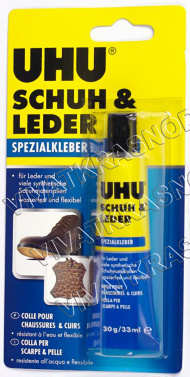 Клей "UHU" для кожи и обуви 30гр арт.46680